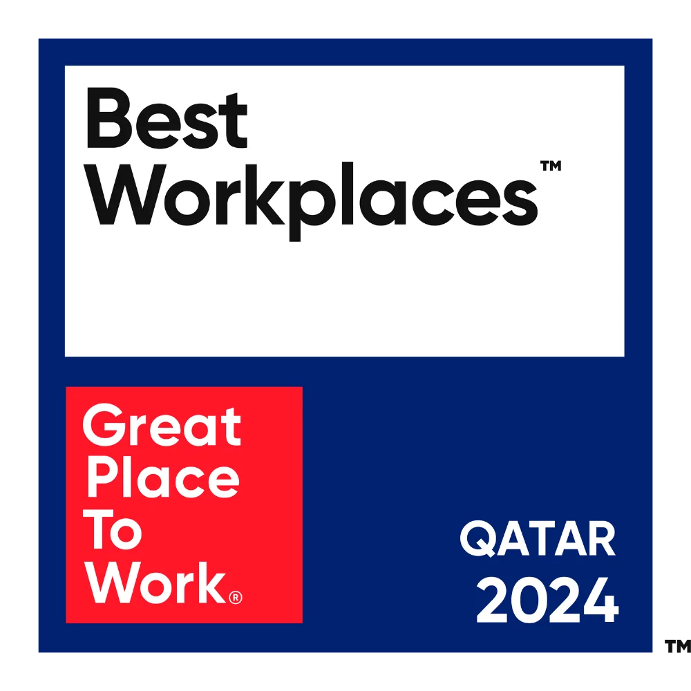 Badge - Best Workplaces in Qatar™️ 2024